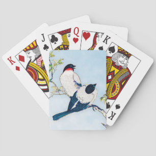 Jeu De Cartes Croquis d'encre japonaise vintage