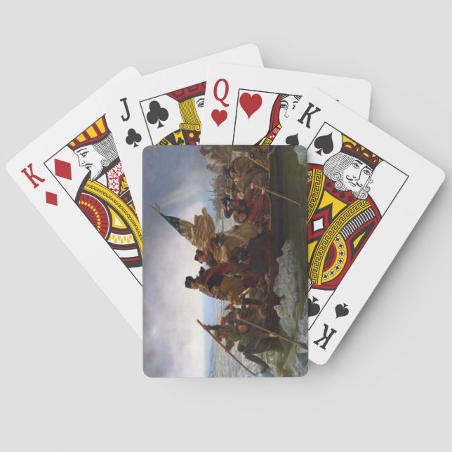 Jeu De Cartes Crossing Delaware 1776 : Général George Washington (dos)