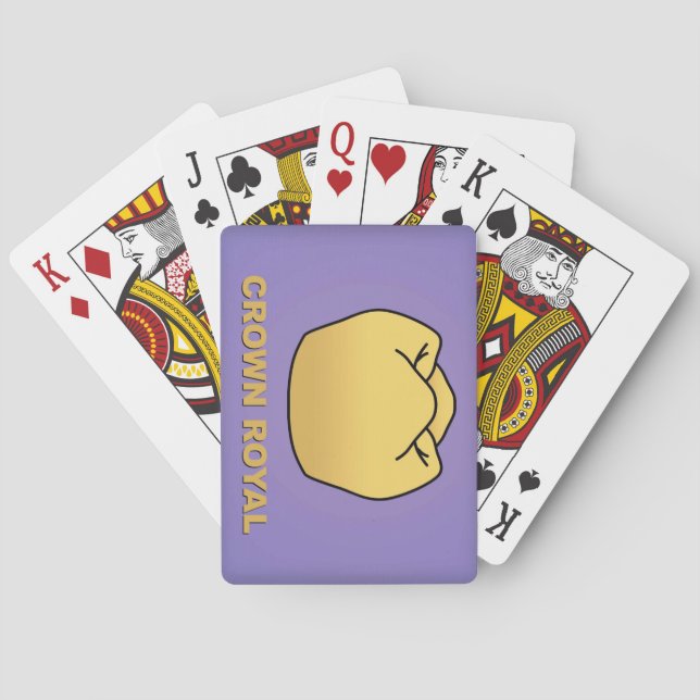 Jeu De Cartes "Crown Royal" (dos)