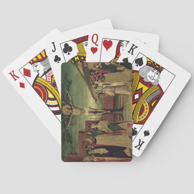 Jeu De Cartes Crucifixion of St. Andrew (dos)