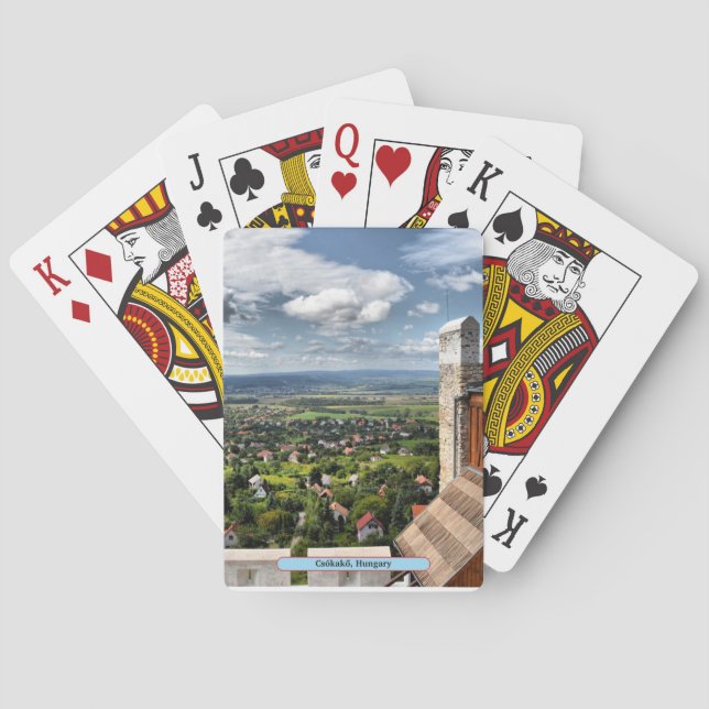 Jeu De Cartes Csókakő, Hongrie (dos)