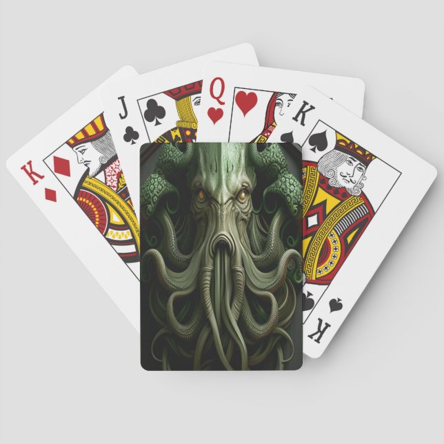 Jeu De Cartes Cthulhu se lève - Jouer aux cartes (dos)