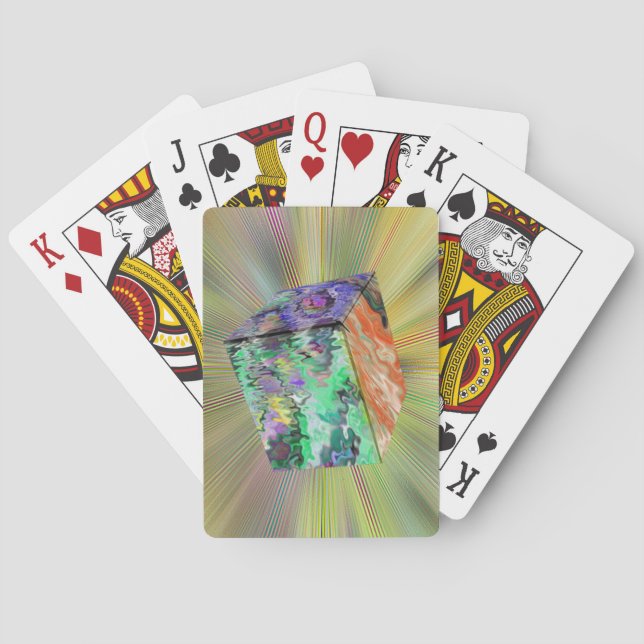 Jeu De Cartes Cube à sucre (dos)