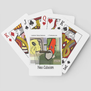 Jeu De Cartes Cubiste Castro NéoCubisme Drôle