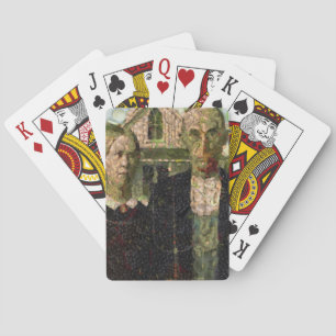 Jeu De Cartes Cuillère d'art gothique végétalien