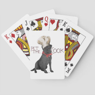 Jeu De Cartes Cuisinier Labrador Retriever Noir