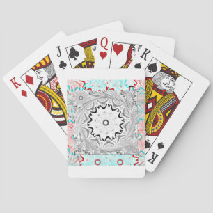 Jeu De Cartes Culture africaine dynamique : une fusion rose et c