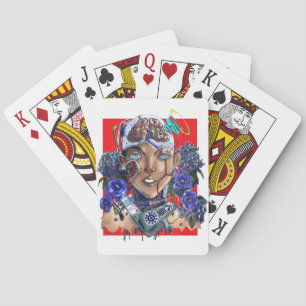 Jeu De Cartes Culture de nerd noir Cyberpunk Afrofuturisme Robot