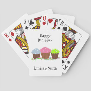 Jeu De Cartes Cupcakes d'anniversaire