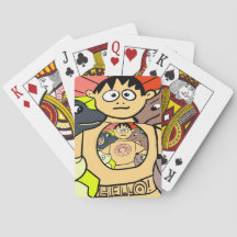 Curious Boy and His Whimsical Animals