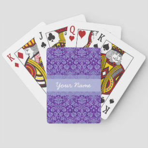 Jeu De Cartes Custom Damask