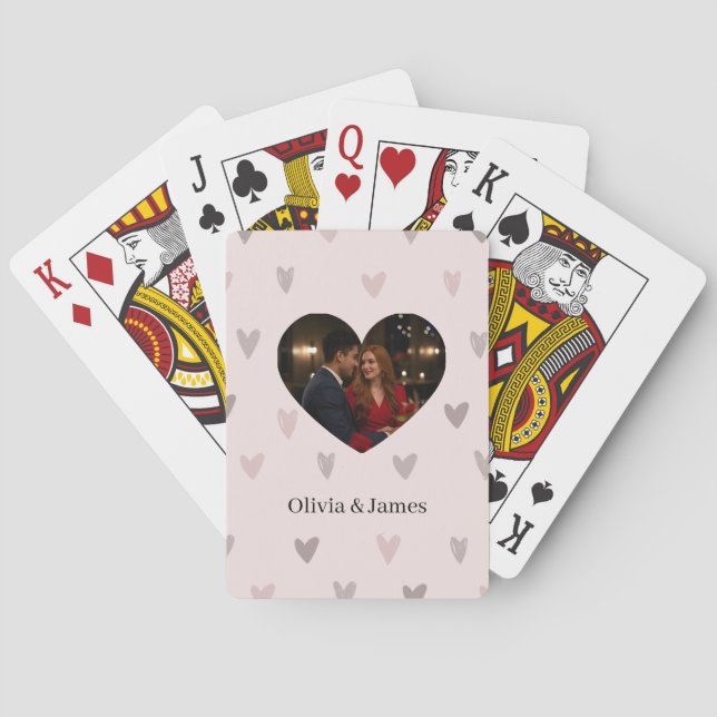 Jeu De Cartes Custom Playing Cards | Couple Card (dos)