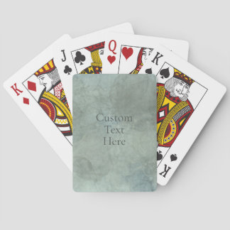 Jeu De Cartes Customizable Watercolor Playing Cards