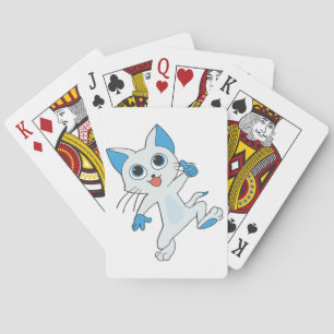 JEU DE CARTES CUT JUMPING LÉGER CYAN CUISINE AUX YEUX BLEUS, ORE
