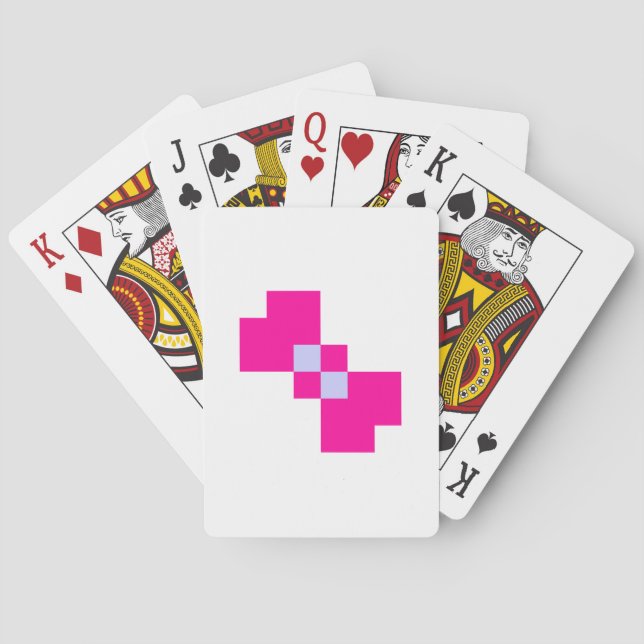 Jeu De Cartes Cute 8 bits Pixel Bow (dos)