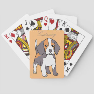 Jeu De Cartes Cute Beagle race de chien Thunder_Cove