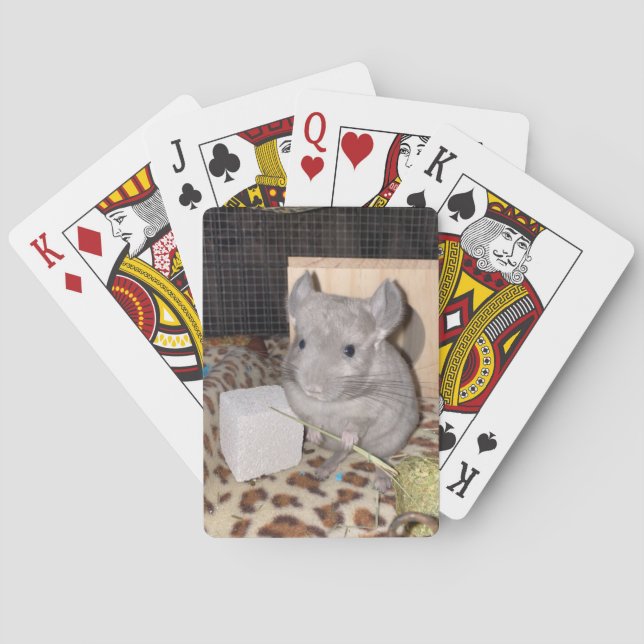 Jeu De Cartes Cute Chinchilla playing cards (dos)