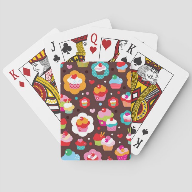 Jeu De Cartes Cute Cup Cake Pattern (dos)
