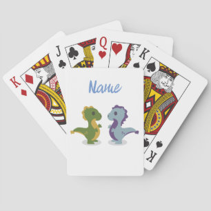 Jeu De Cartes Cute Dinosaur Paire Thunder_Cove