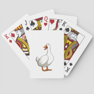 Jeu De Cartes Cute Duck Design Hommes sauvagine Oiseau Animaux A