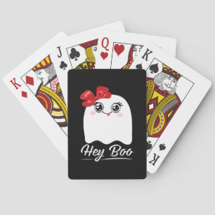 Jeu De Cartes Cute Hey Boo Halloween