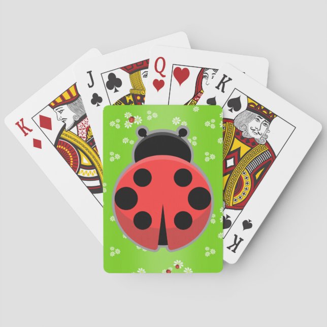 Jeu De Cartes Cute Ladybugs (dos)