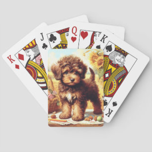 Jeu De Cartes Cute Lagotto Romagnolo Peinture