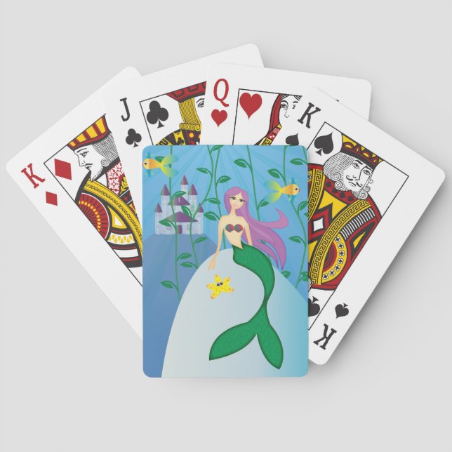 Jeu De Cartes Cute Mermaid (dos)