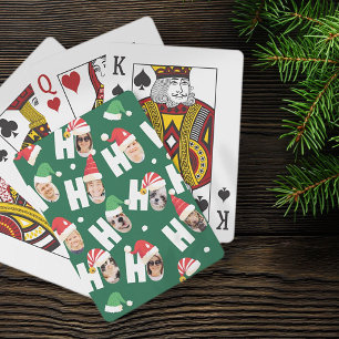 Jeu De Cartes Cute moderne Santa Hats Neuf Photos de famille