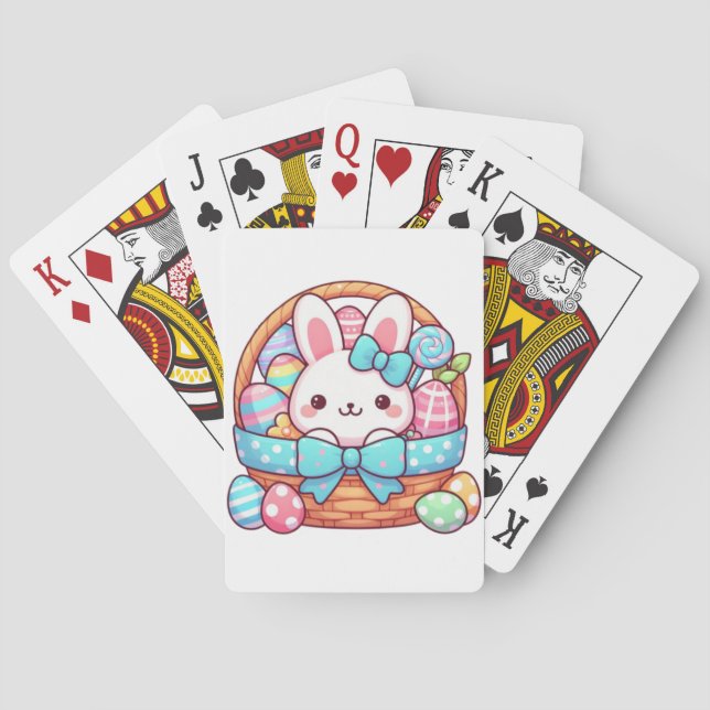Jeu De Cartes Cute, pain de Pâques (dos)