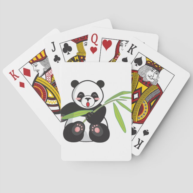 Jeu De Cartes Cute Panda (dos)