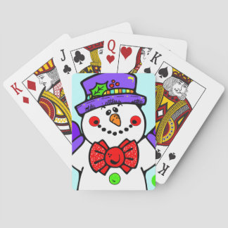 Jeu De Cartes Cute Snowman