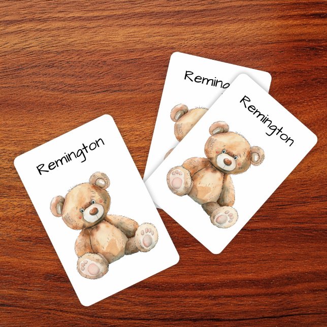 Jeu De Cartes Cute Whimsical Teddy Bear Unicorn (Créateur téléchargé)