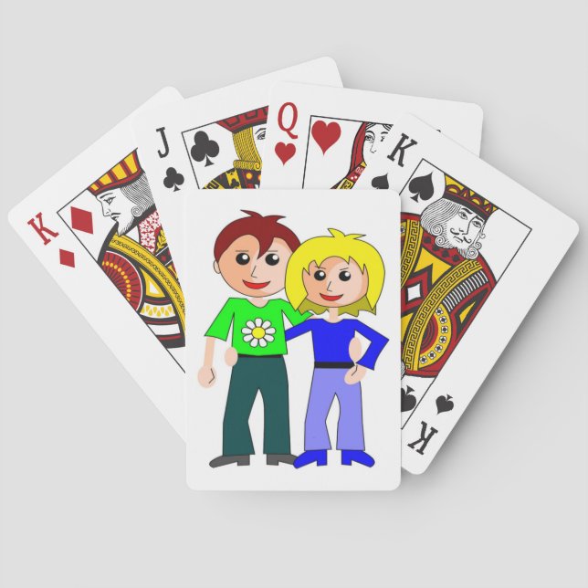 JEU DE CARTES CUTEST COUPLE (dos)