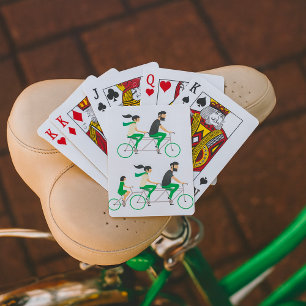 Jeu De Cartes Cyclisme en tandem en famille