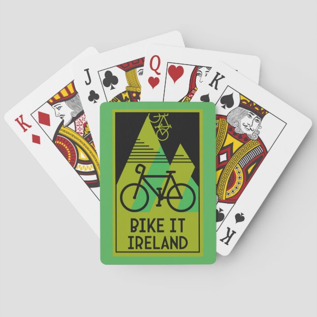 Jeu De Cartes Cyclisme Irlande (dos)