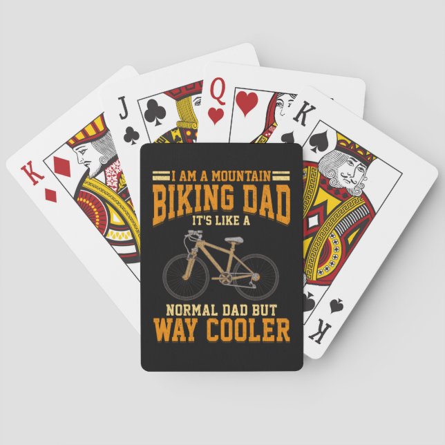 Jeu De Cartes Cyclisme Papa VTT Papa C'est normal (dos)