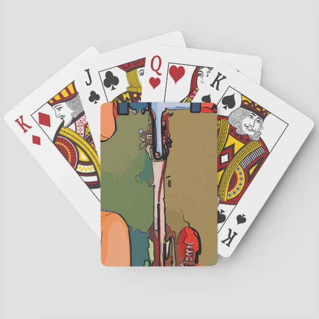 Jeu De Cartes Cycliste (dos)