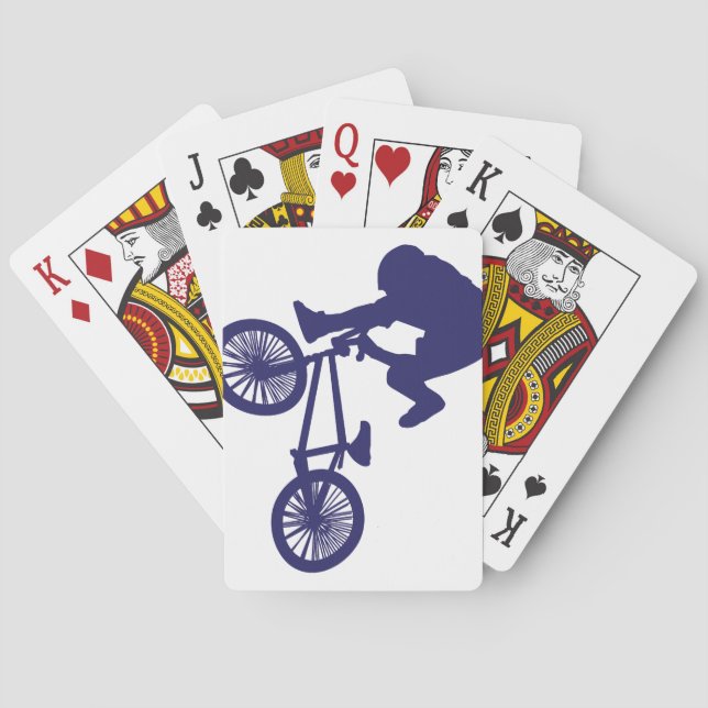 Jeu De Cartes Cycliste BMX (dos)