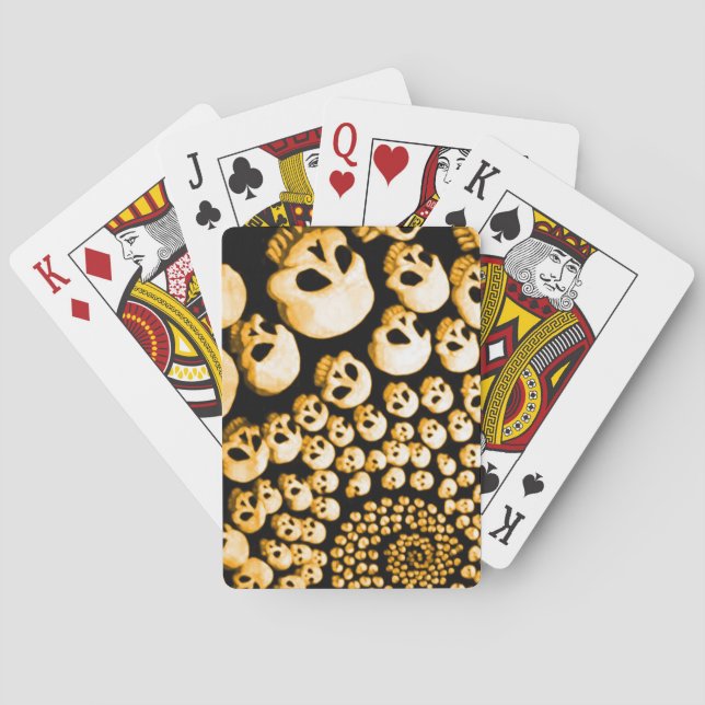 Jeu De Cartes Cyclone des crânes (dos)