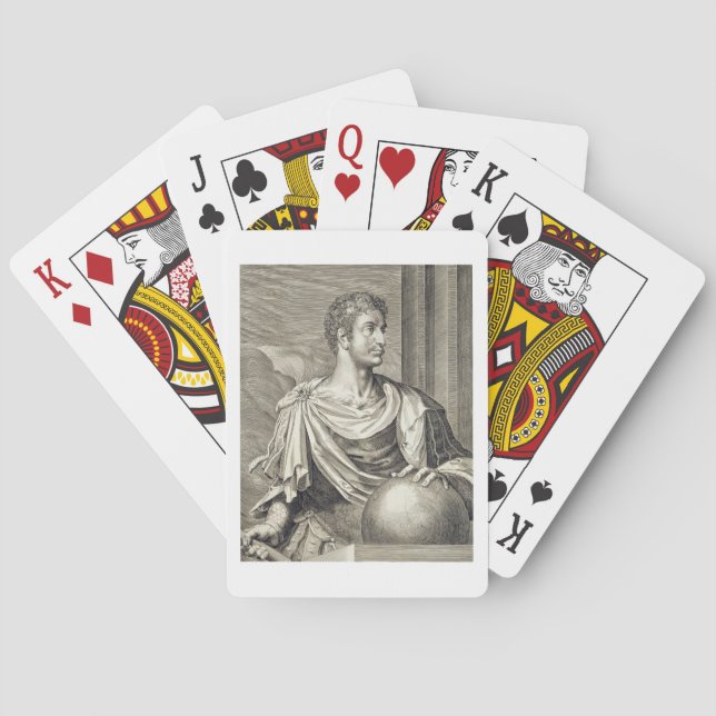 Jeu De Cartes D. Octavius Auguste (63 av. J.-C. - 14 ap. J.-C.)  (dos)