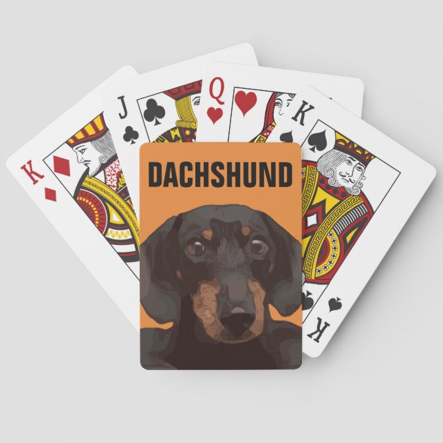 JEU DE CARTES DACHSHING (dos)