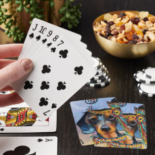 JEU DE CARTES DACHSHUND  