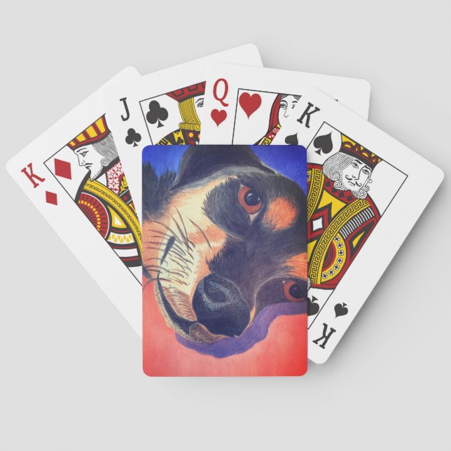 Jeu De Cartes Dachshund (dos)