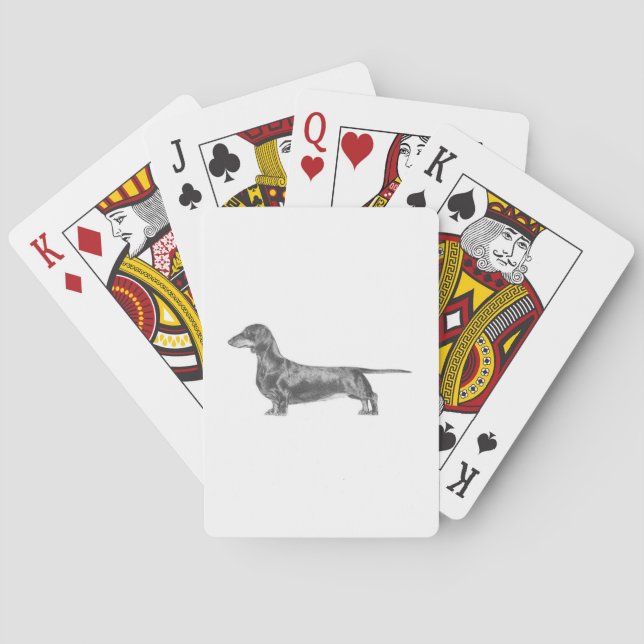 Jeu De Cartes Dachshund (dos)