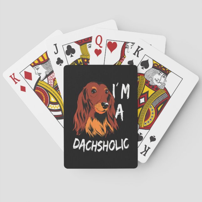 Jeu De Cartes Dachshund Dachsholic (dos)