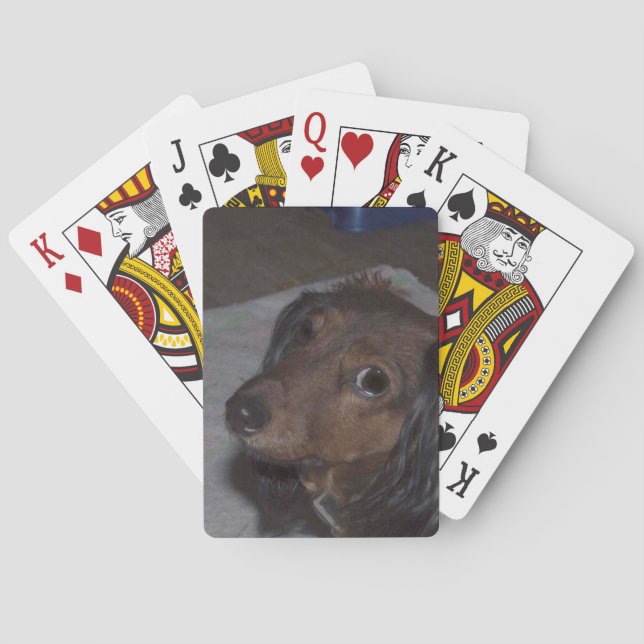 Jeu De Cartes Dachshund Jouer aux cartes (dos)