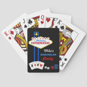 Jeu De Cartes Dadchelor Party Personnalisé Jouer Cartes