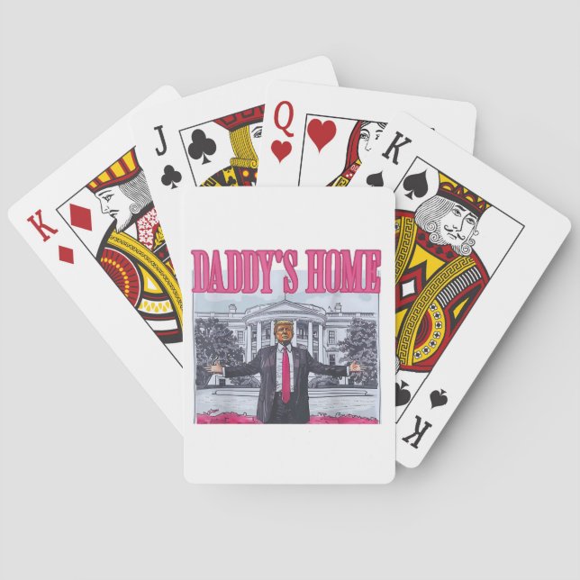 Jeu De Cartes Daddy's Home Trump Pink Don (dos)