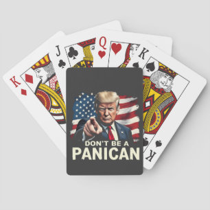 Jeu De Cartes Dads Home Ne soyez pas un Trump panicain USA